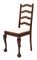 Vintage Mahogany Ladder Back Dining Chairs, Set of 8 3