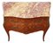 Vintage Bombe Kingwood Marquetry Chest of Drawers, Image 9