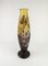Art Nouveau Swedish Carved Glass Vase, Image 3
