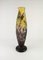 Art Nouveau Swedish Carved Glass Vase 8