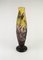 Art Nouveau Swedish Carved Glass Vase, Image 1