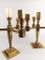 Swedish Brass Candleholders by Lars Bergsten for Gusum, 1978, Set of 2 2