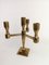Swedish Brass Candleholders by Lars Bergsten for Gusum, 1978, Set of 2, Image 7