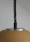 Lampe à Suspension Marron Vintage de Meblo, 1960s 4