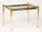 Hollywood Regency Brass & Glass Coffee Tables, 1950s, Set of 2 2