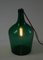 Vintage Demijohn Lamp Light, 1950s 6