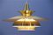 Large Danish Brass Pendant, 1960s, Image 5