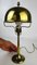 Art Deco Tischlampe aus Messing, 1910er 5