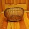 Vintage Wicker Basket, 1950s 4