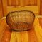 Vintage Wicker Basket, 1950s, Image 4