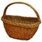 Vintage Wicker Basket, 1950s, Image 1