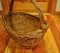 Vintage Wicker Basket, 1950s, Image 3