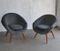 Vintage Velvet Chairs by Miroslav Navratil, 1950s, Set of 2 5