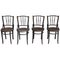 Chaises de Salon de Thonet, 1930s, Set de 4 1