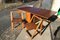 Set with Drop-Leaf Dining Table & 2 Chairs, 1960s 1