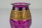 Art Nouveau Purple Vase by Ludwig Moser for Moser Glassworks, 1900s 3