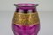 Art Nouveau Purple Vase by Ludwig Moser for Moser Glassworks, 1900s, Image 3