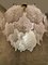 Großer Kronleuchter aus Muranoglas in Blätter-Optik von Mazzega, 1970er 2