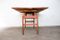 Height Adjustable Teak Table by Niels Bach, 1960s, Image 2