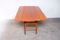 Height Adjustable Teak Table by Niels Bach, 1960s, Image 12
