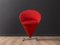 Chaise Cône Rouge par Verner Panton, 1950s 4