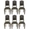 Art Nouveau Dining Chairs, 1910s, Set of 6 1