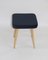 Vintage Black Stool, 1970s, Image 1