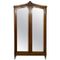 Antique French Mirrored Armoire, Image 1
