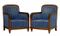 Art Deco French Club Chairs, 1930s, Set of 2 6