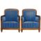 Art Deco French Club Chairs, 1930s, Set of 2, Image 1