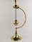 Large Vintage Brass Oil Lamp by Freddie Andersen, Image 9