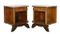 Mid-Century French Walnut Nightstands, Set of 2 6