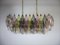 Multicolored Murano Glass Chandelier from Mazzega, 1978 5