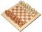 Juego de ajedrez de travertino rojo y blanco de Angello Mangiarotti, años 50, Imagen 6