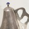 Silver Teapot with Lapis by Arrigo Finzi, 1950s 3