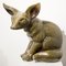 Ceramic Fennec Sculpture by Elfriede Balzar-Kopp, 1955 1