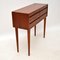 Danish Teak Side Table with Drawers, 1960s, Image 6