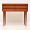 Danish Teak Side Table with Drawers, 1960s, Image 1