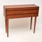 Danish Teak Side Table with Drawers, 1960s, Image 4