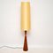 Vintage Danish Rosewood & Copper Lamp, 1960’s 1