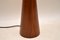 Vintage Danish Rosewood & Copper Lamp, 1960’s, Image 5