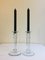 Mid-Century Jupiter Candlesticks by Michael Bang for Holmegaard, Set of 2, Image 2