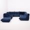 Togo Blue Modular Sofa Set by Michel Ducaroy for Ligne Roset, 1970s 1