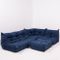 Togo Blue Modular Sofa Set by Michel Ducaroy for Ligne Roset, 1970s 5