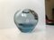 Vase Ball Vintage Bleu Clair par Per Lütken pour Holmegaard, 1960s 2