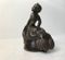 Vintage Metal Figurine with Walrus & Faun by Just Andersen, 1930s, Image 2