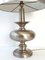 Vintage French Brushed Steel Table Lamp, 1970s, Image 6