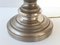 Vintage French Brushed Steel Table Lamp, 1970s, Image 4
