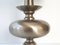 Vintage French Brushed Steel Table Lamp, 1970s 8