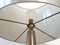 Vintage French Brushed Steel Table Lamp, 1970s, Image 3